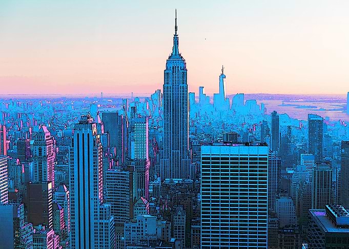 Skyline of NY