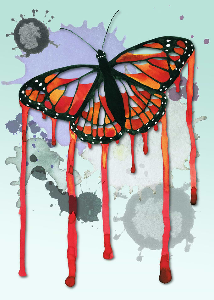 Leaking butterfly