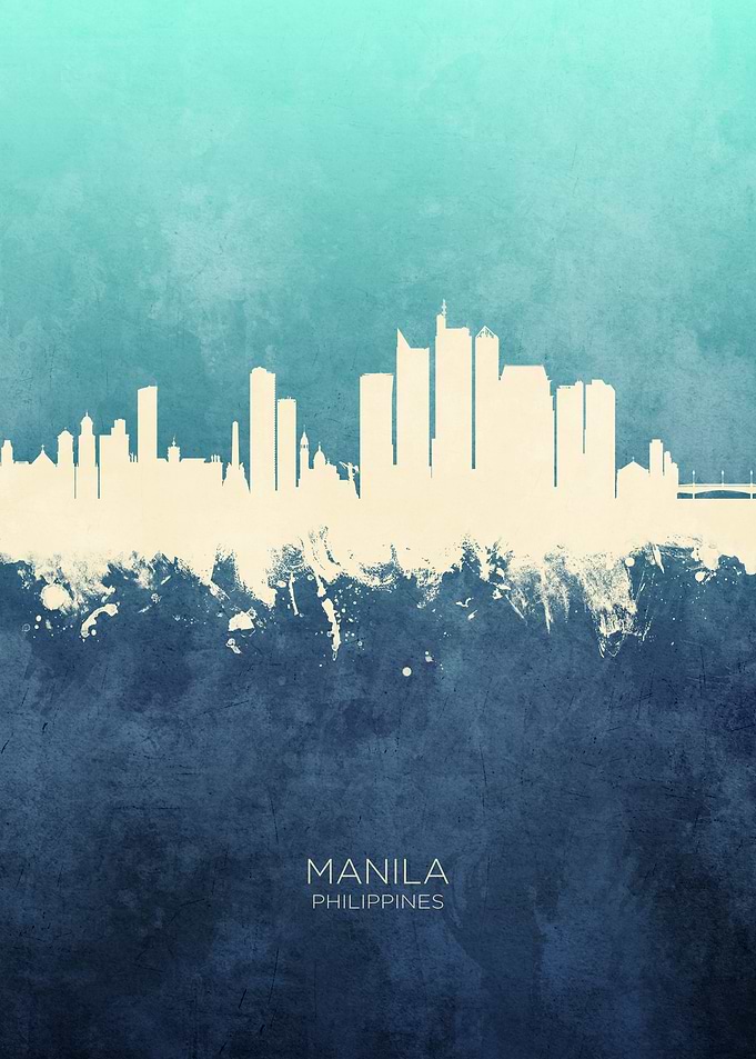 Manila Philippines Skyline