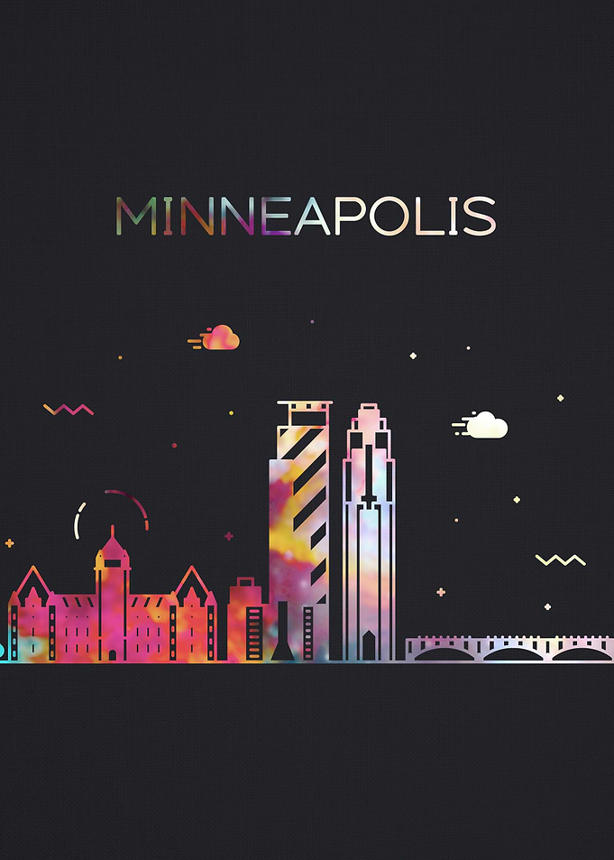 Minneapolis City Skyline