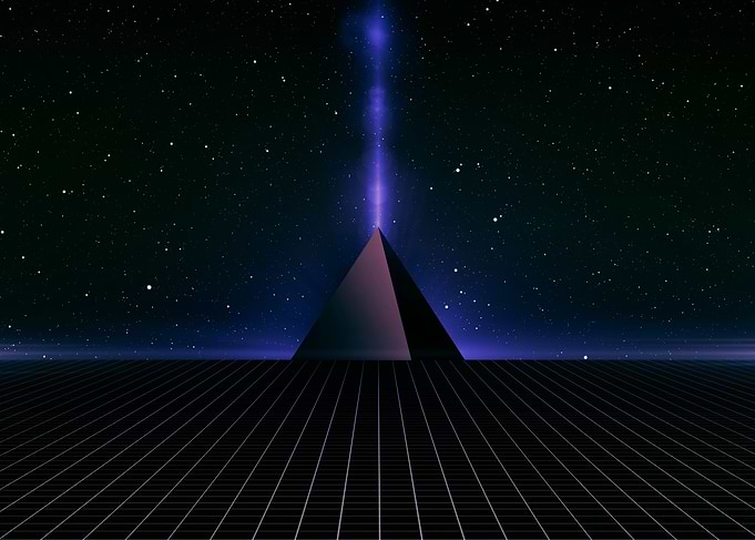 Retro SciFi Background