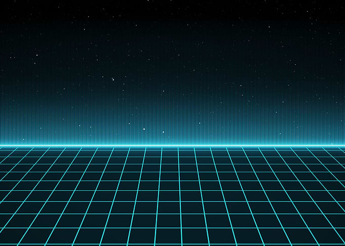 Retro SciFi Background
