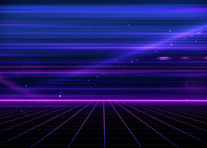 Retro SciFi Background