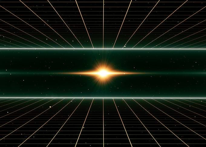 Retro SciFi Background