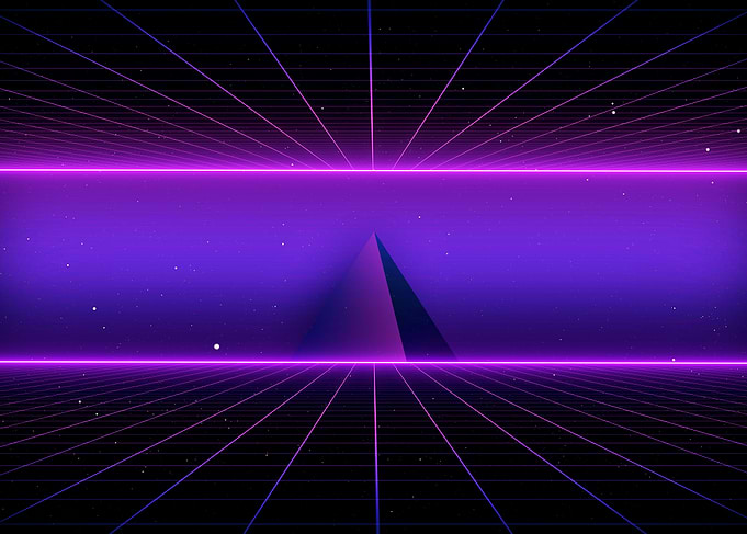 Retro SciFi Background