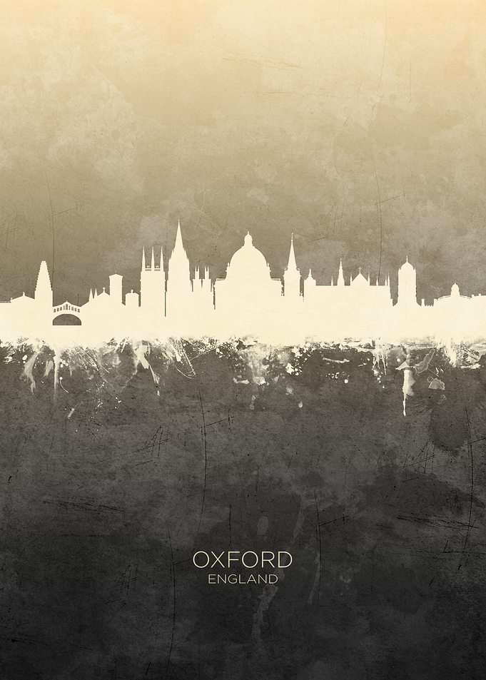 Oxford England Skyline