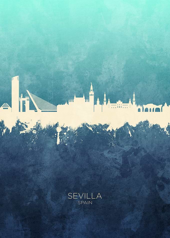Sevilla Spain Skyline