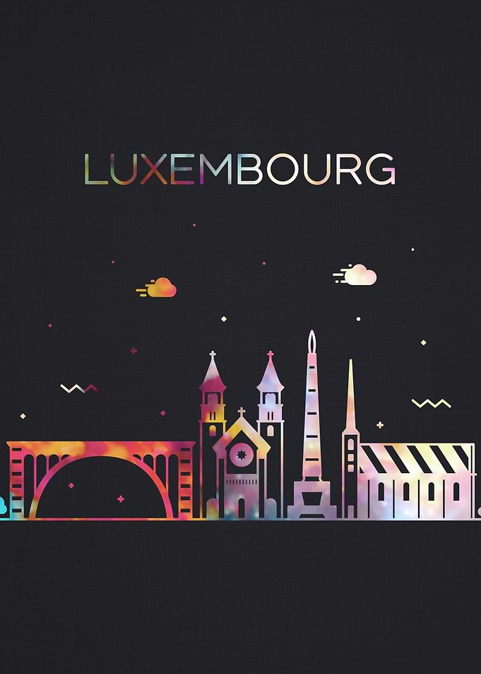 Luxembourg City Skyline