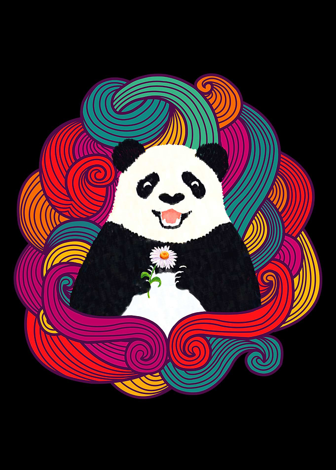 Laughing Panda