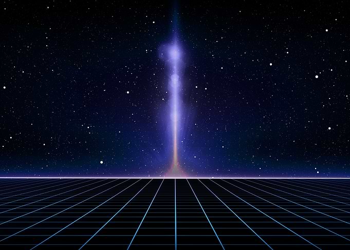 Retro SciFi Background