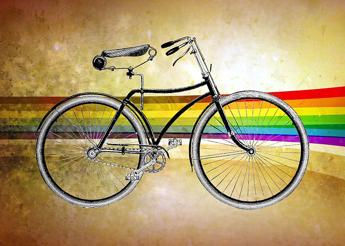 Vintage Bicicle Decor
