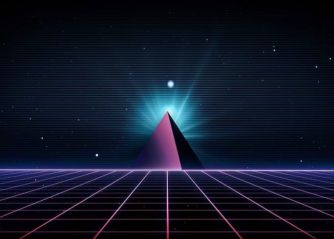 Retro SciFi Background
