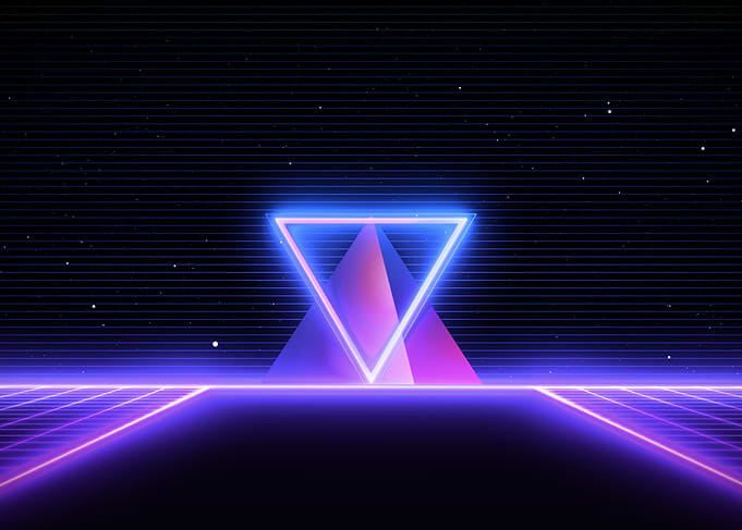 Retro SciFi Background