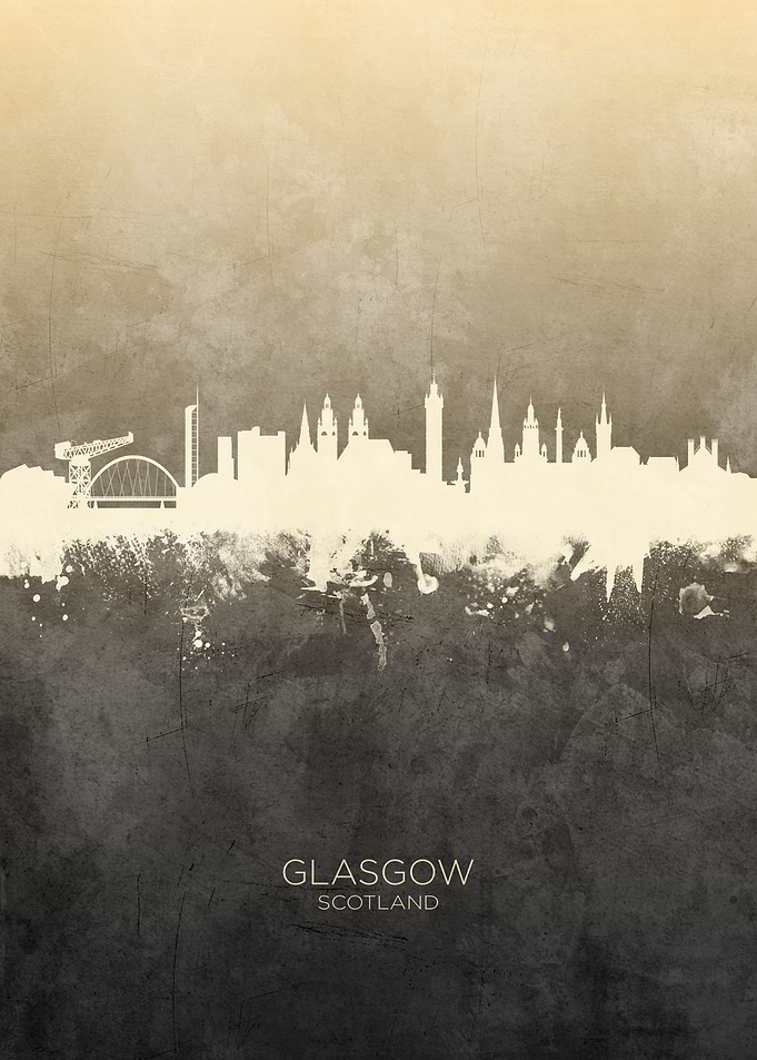 Glasgow Scotland Skyline