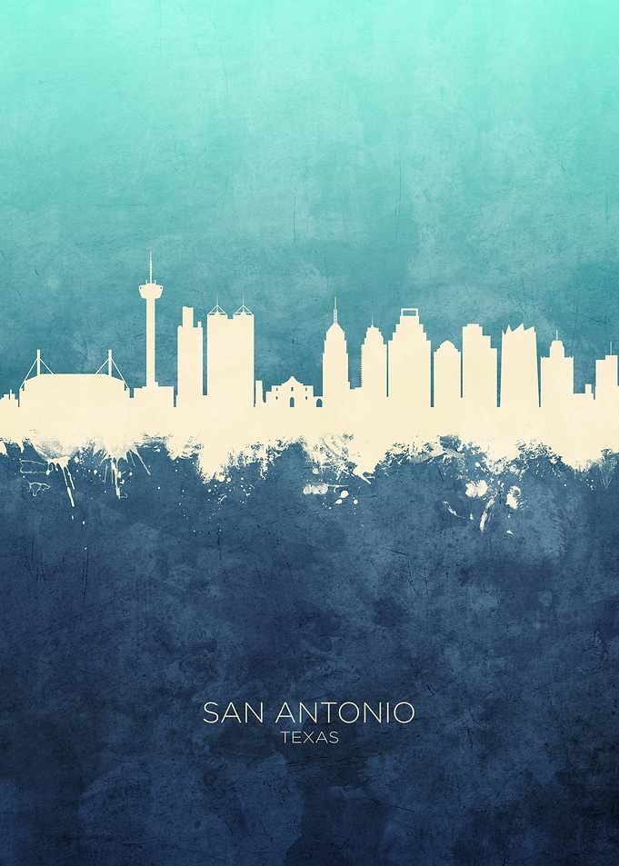 San Antonio Texas Skyline
