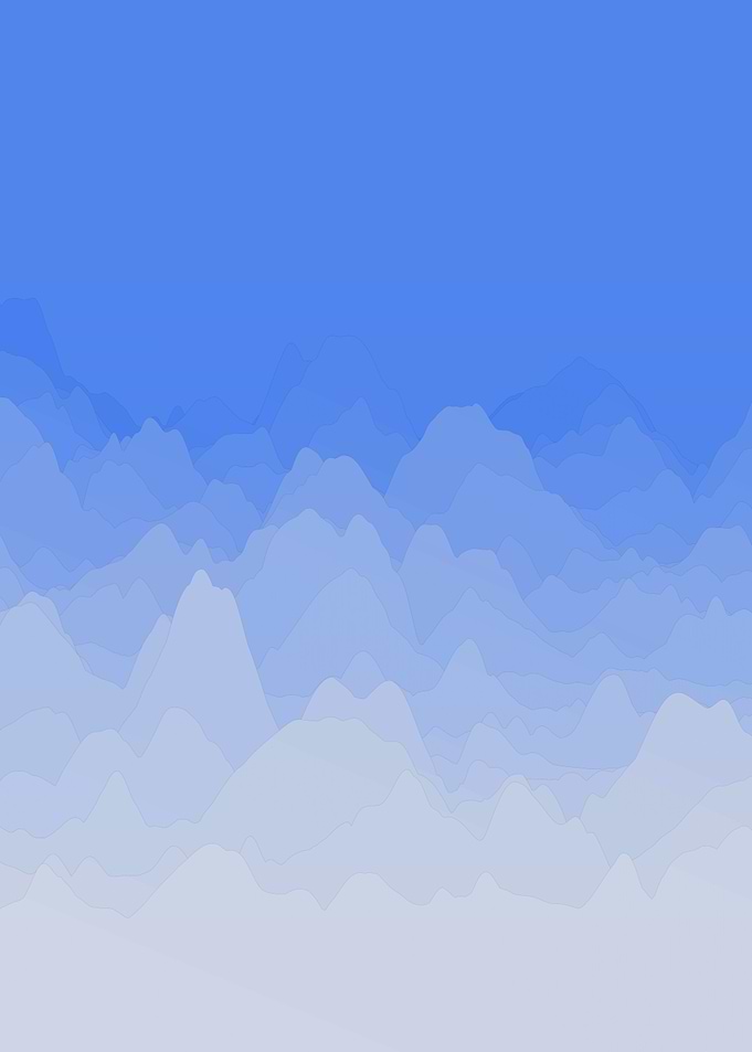 Big Blue Mountains