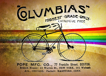 Columbias art deco ad