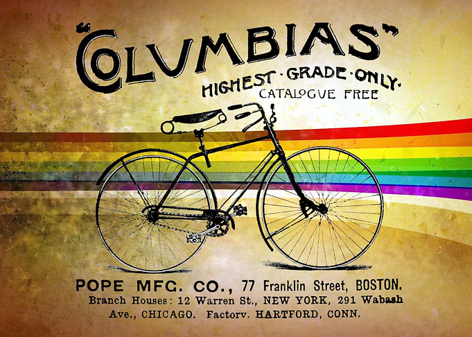 Columbias art deco ad