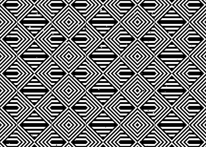 Pattern with striped lines