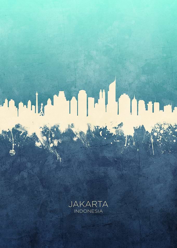 Jakarta Indonesia Skyline