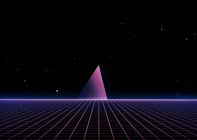 Retro SciFi Background