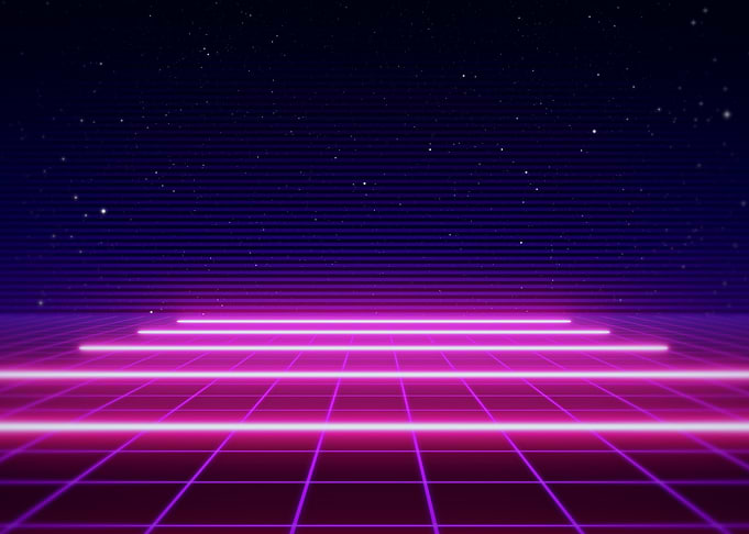 Retro SciFi Background