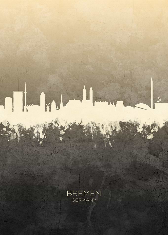 Bremen Germany Skyline