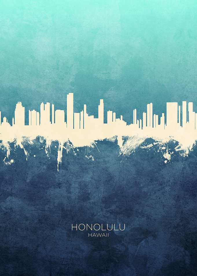 Honolulu Hawaii Skyline