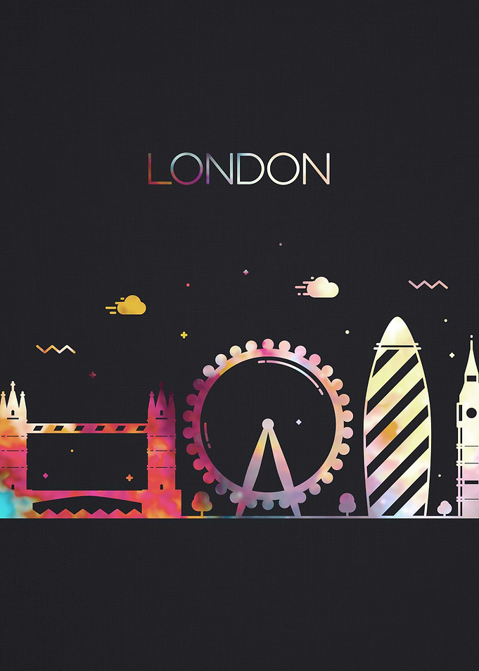 London City Skyline Art