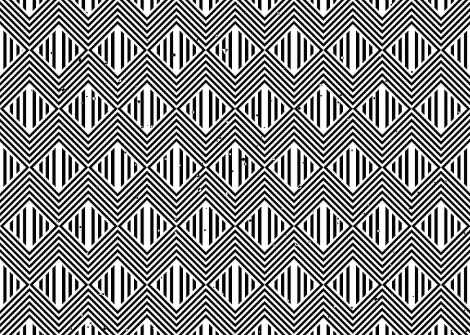 Pattern with striped lines
