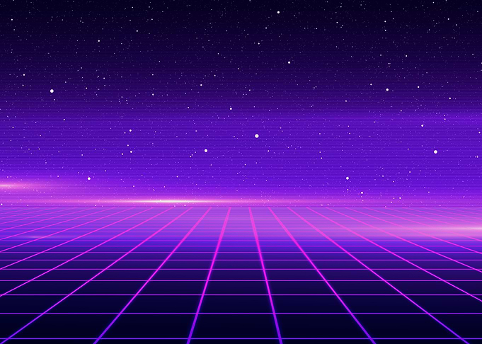 Retro SciFi Background