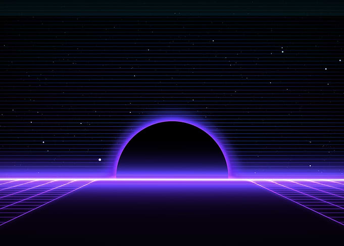 Retro SciFi Background