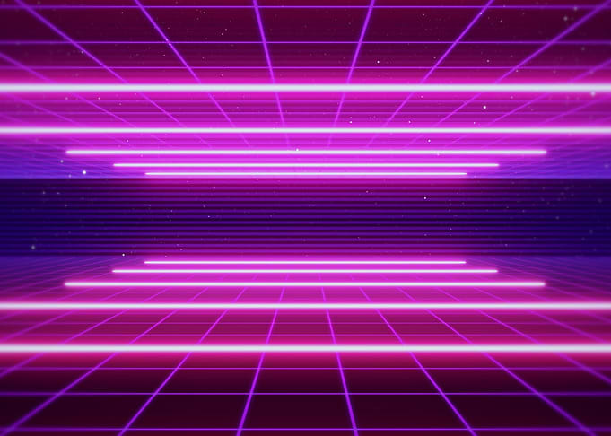 Retro SciFi Background
