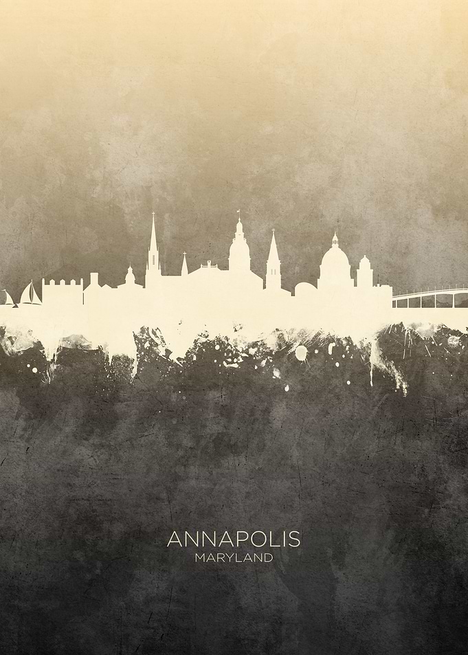 Annapolis Maryland Skyline