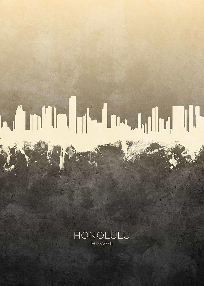 Honolulu Hawaii Skyline