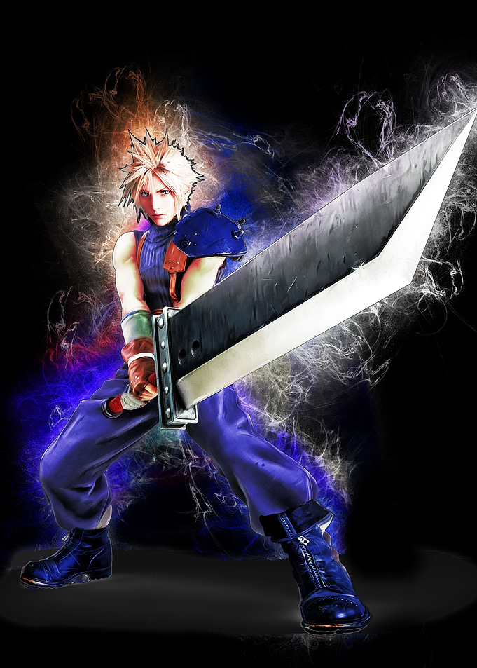 cloud strife fight mode