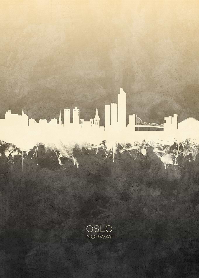 Oslo Norway Skyline