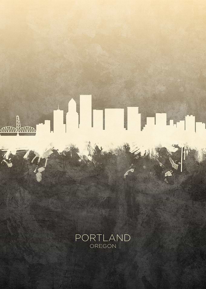 Portland Oregon Skyline