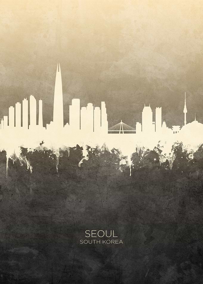 Seoul South Korea Skyline