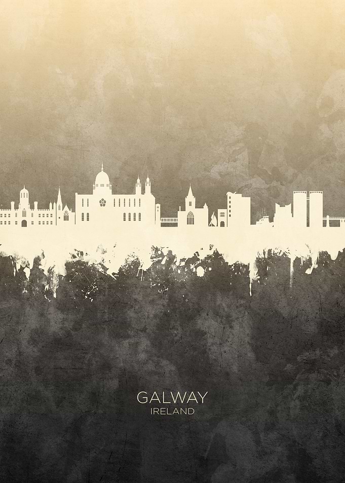 Galway Ireland Skyline