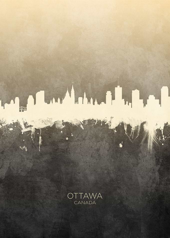 Ottawa Canada Skyline