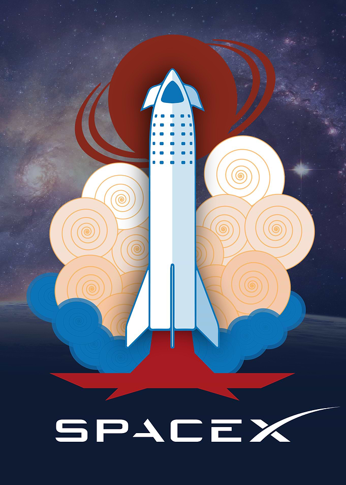SPACEX STARSHIP GALAXY
