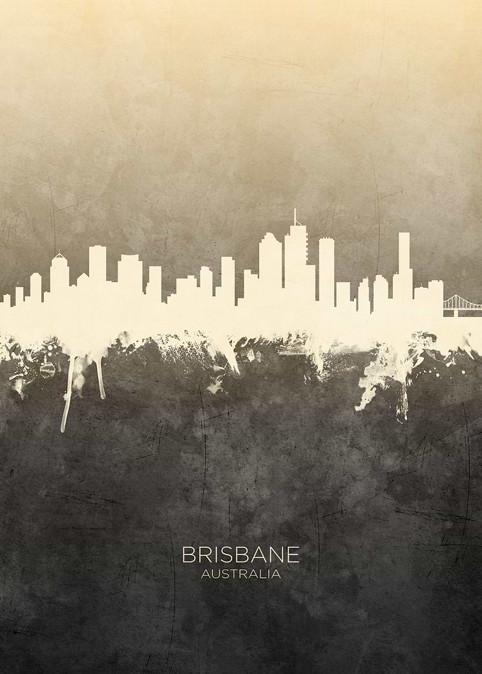 Brisbane Australia Skyline