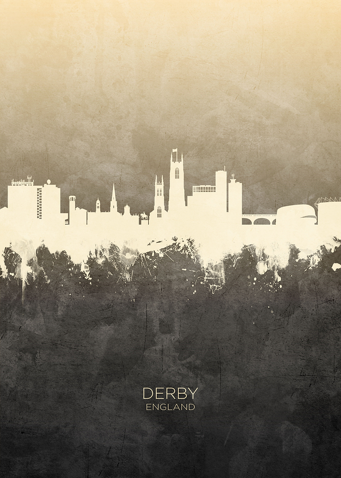 Derby England Skyline