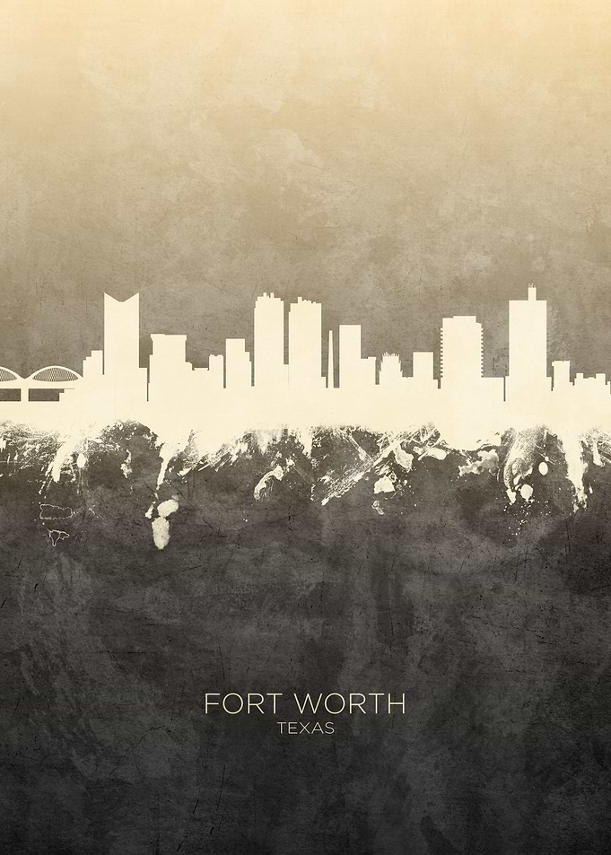 Fort Worth Texas Skyline