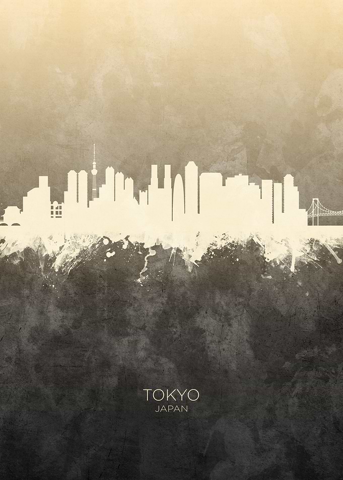 Tokyo Japan Skyline