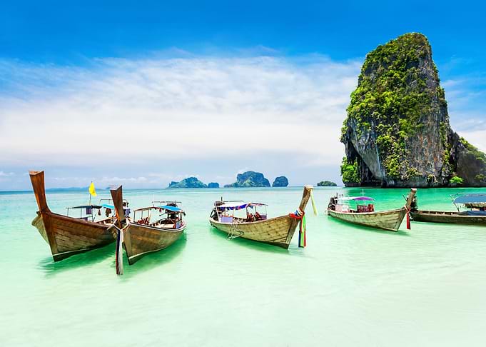 Tropical sea coast