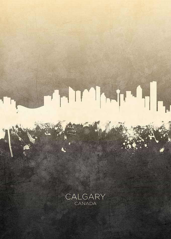 Calgary Canada Skyline