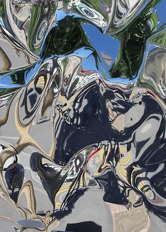 Melted city