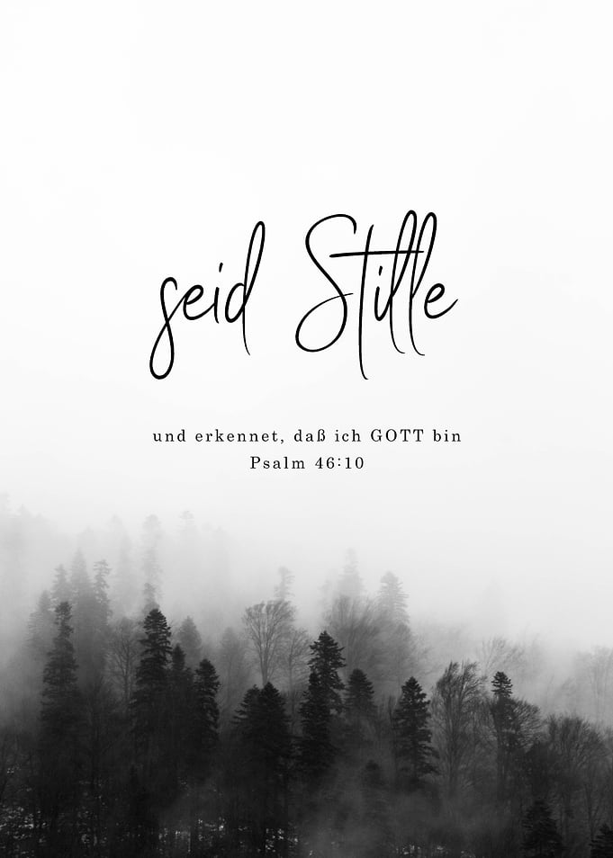 Seid Stille